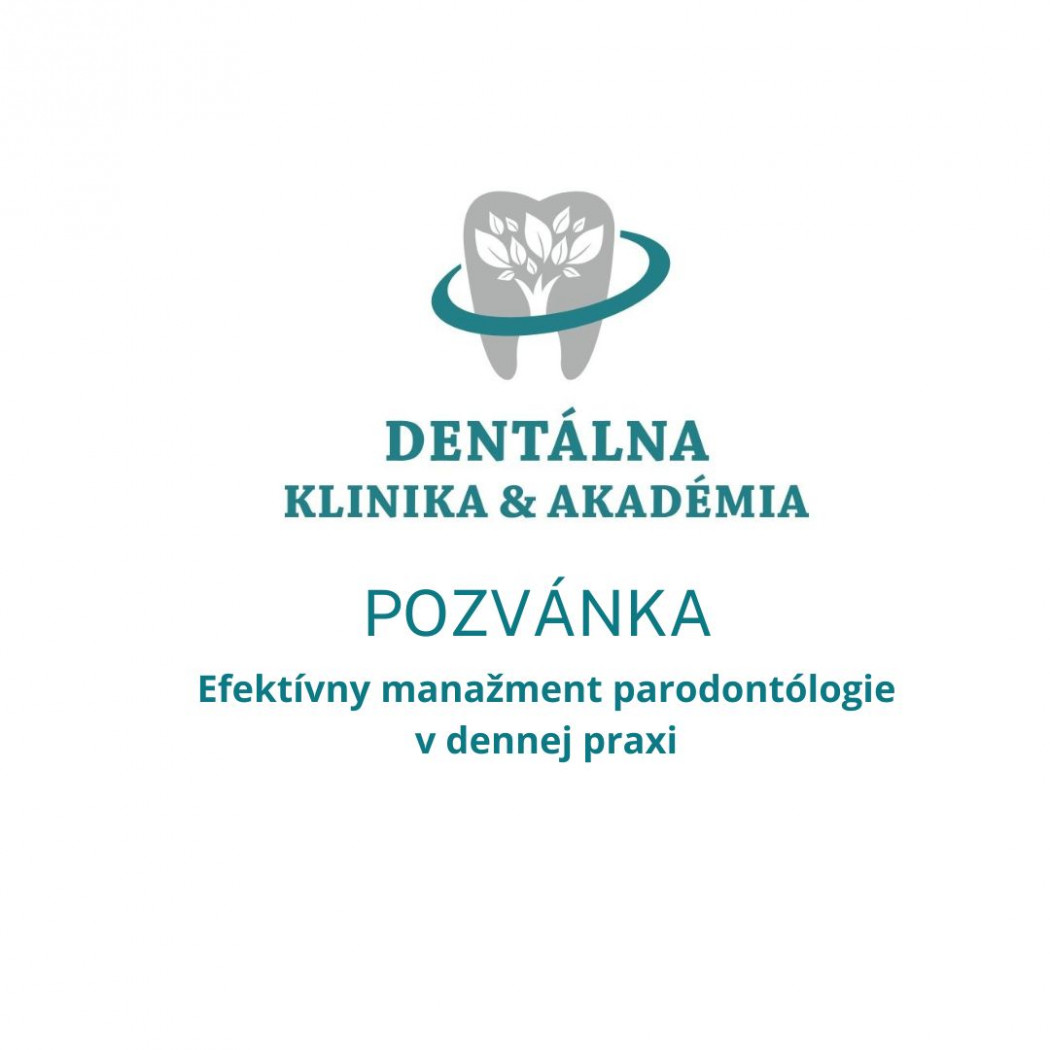 EFEKTÍVNY MANAŽMENT PARODONTOLÓGIE V DENNEJ PRAXI 2026-banner